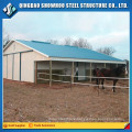 Low Cost Buildings Design Prefabricated Steel Horse Stables China